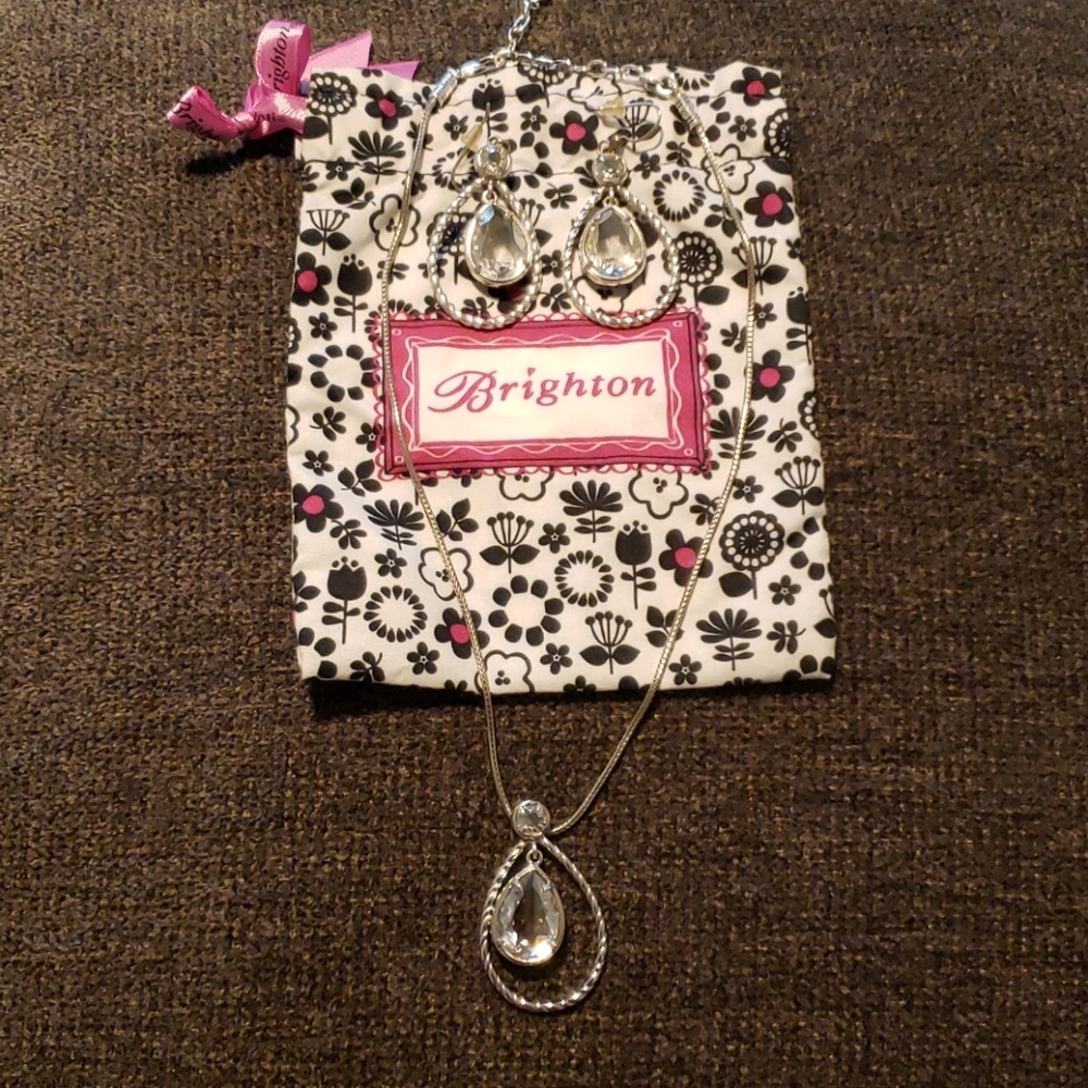Brighton earrings and necklace
